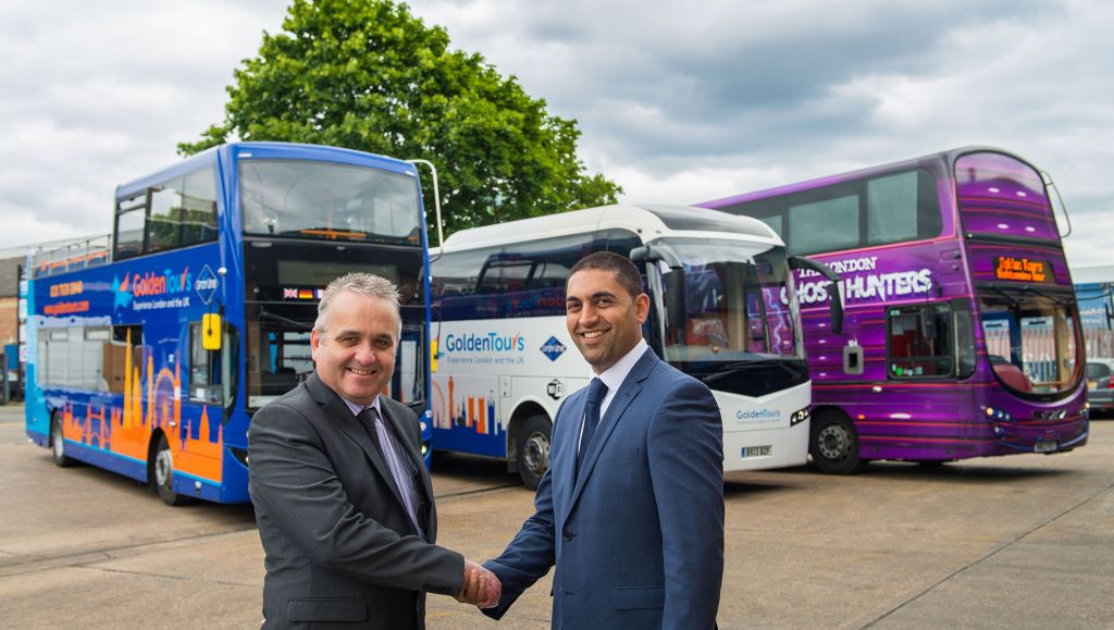 Volvo shines as Golden Tours takes delivery of 21 new buses