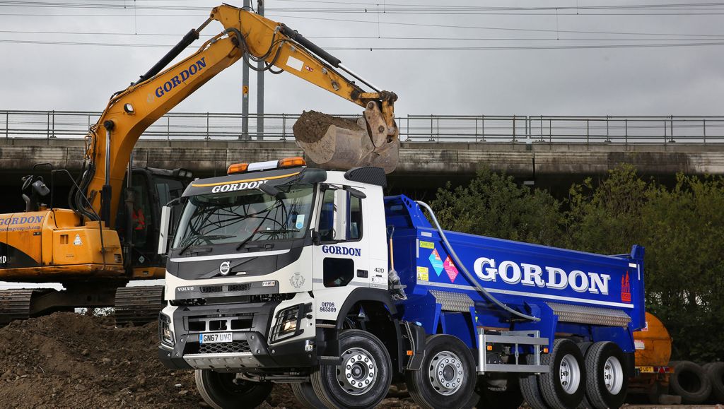 New Volvo FMX 420 Tipper trucks - Fox Brothers