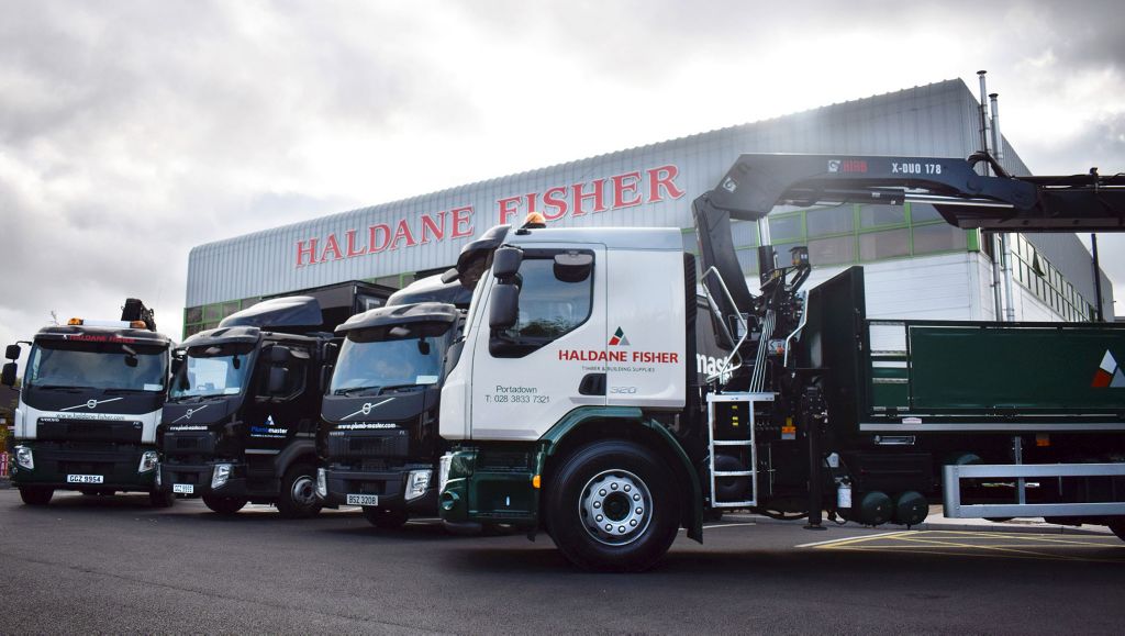 Haldane Fisher, has expanded its fleet with five new Volvo trucks from Dennison Commercials Ltd.