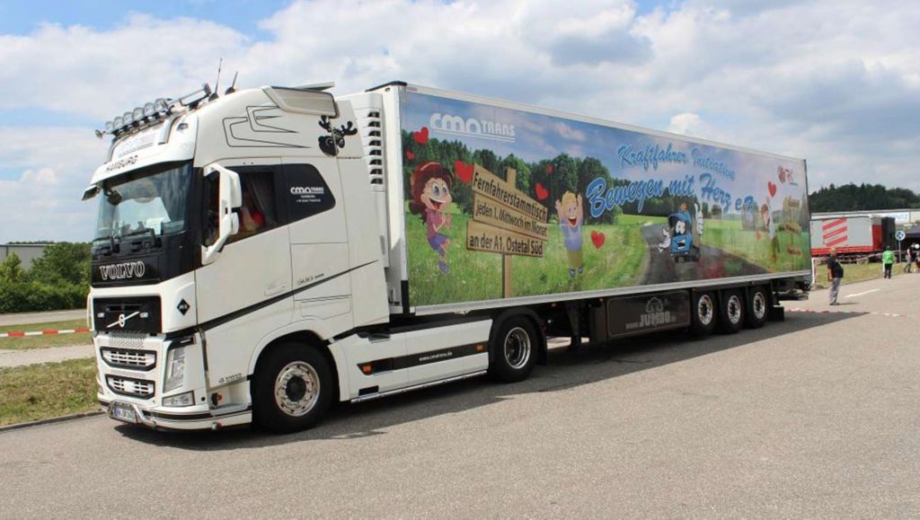 Volvo Trucks bei "A happy Day of Life"