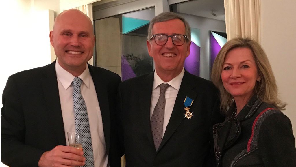 Distinction royale pour Jean-Marie Osdoit, Président de Volvo CE en France