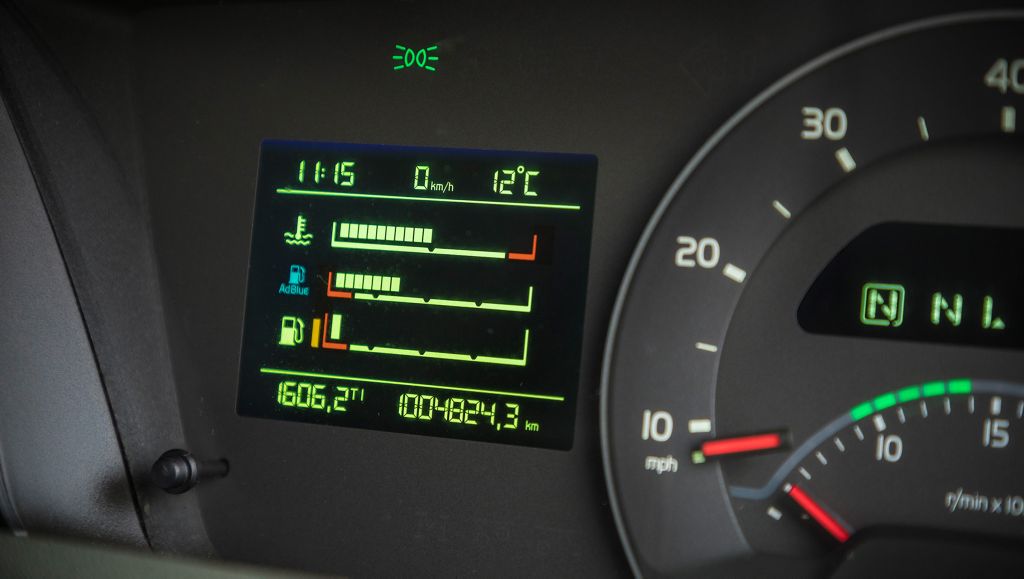 first million-kilometre Volvo Economy used Version 4 FH tractor unit