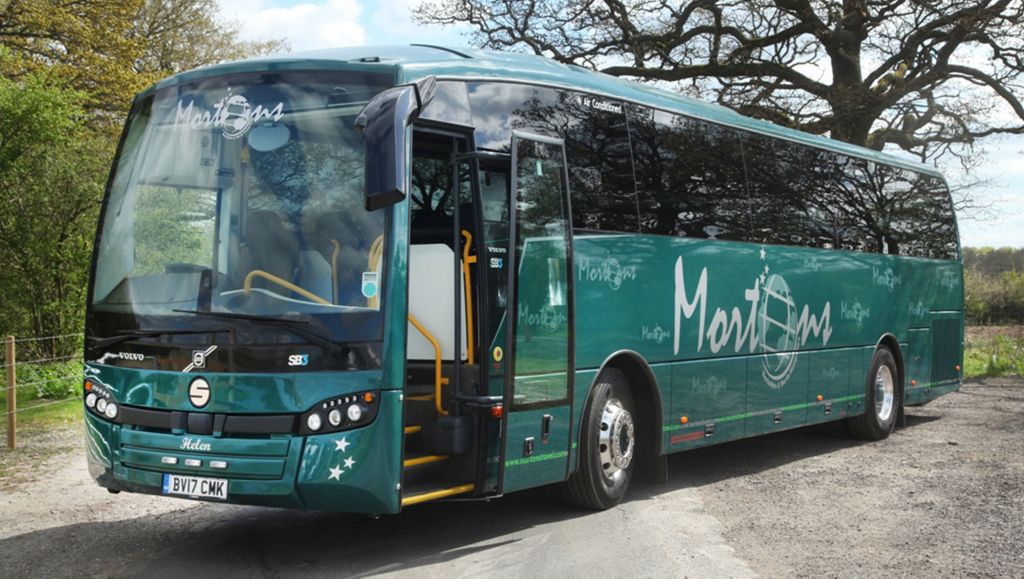 Volvo B8R coach