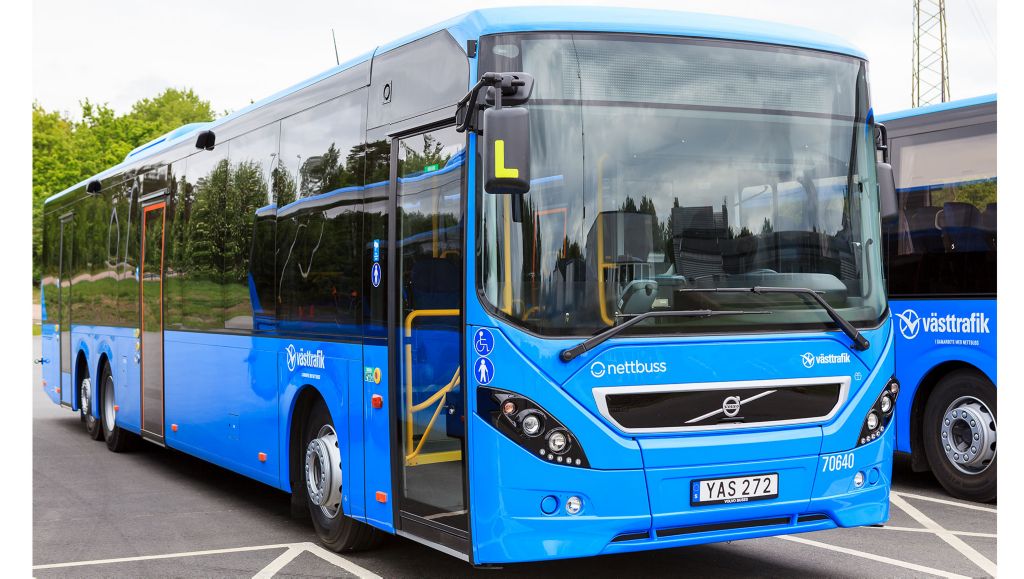 Nettbuss väljer Volvo i Västsverige