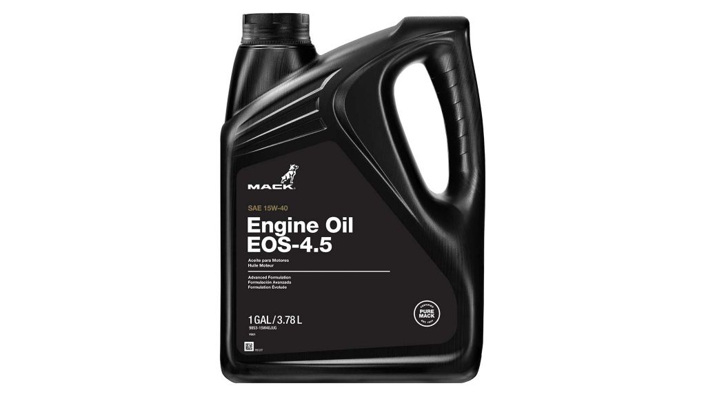 New Genuine Mack Engine Oil Extends Drain Intervals