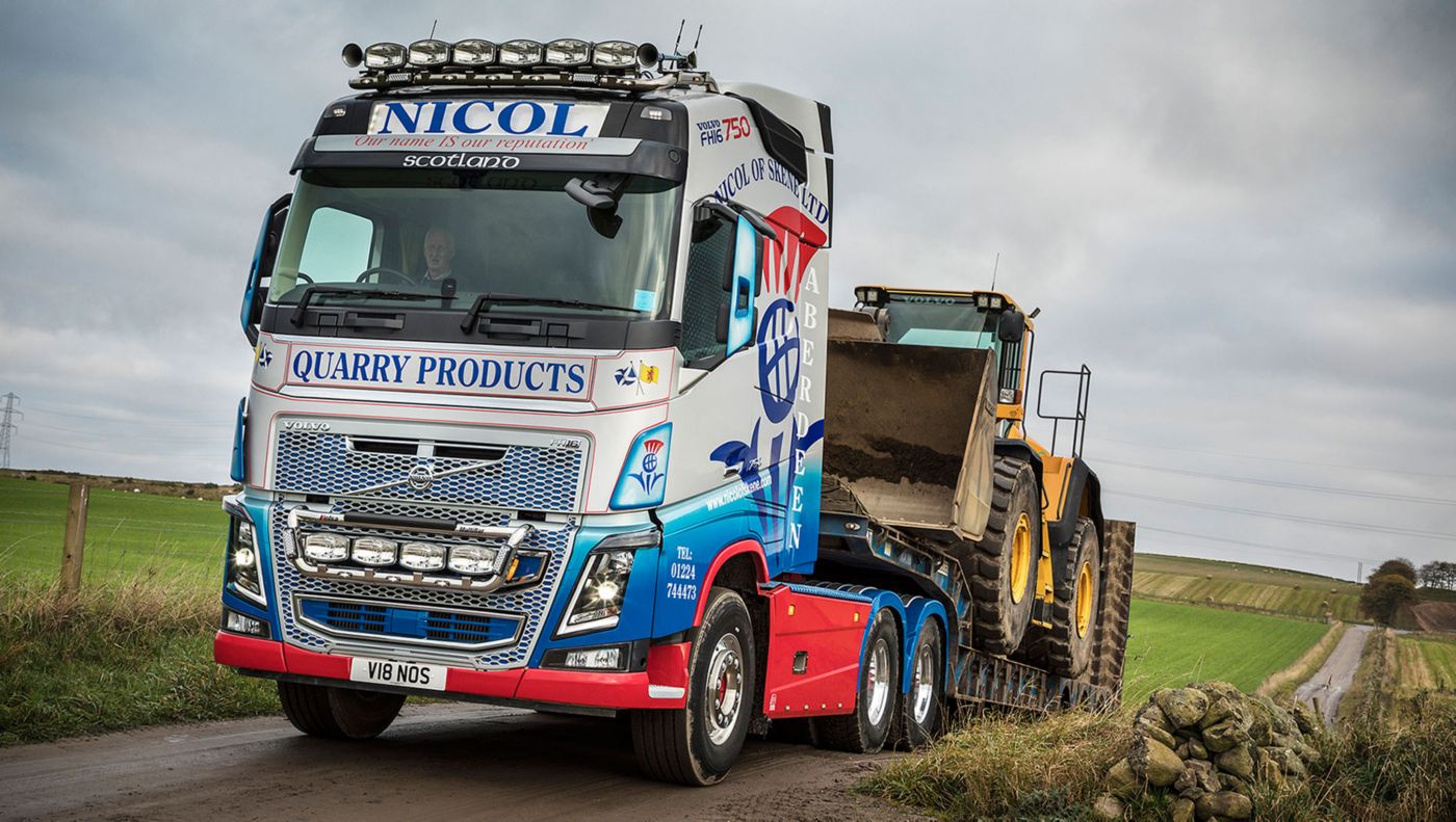 NICOL OF SKENE LTD VOLVO FMX 6x6 DRILLING UNIT WAGON AND D…