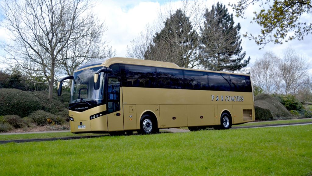 P&R Coaches has taken delivery of a new Volvo B11R