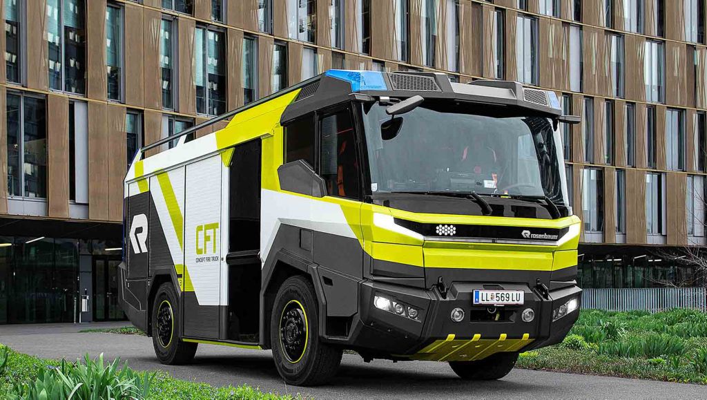 Rosenbauer fire truck