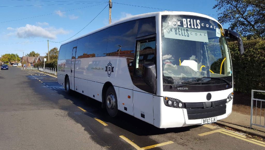 Bells Coaches ‘rings the changes’ with new Volvo B8R 