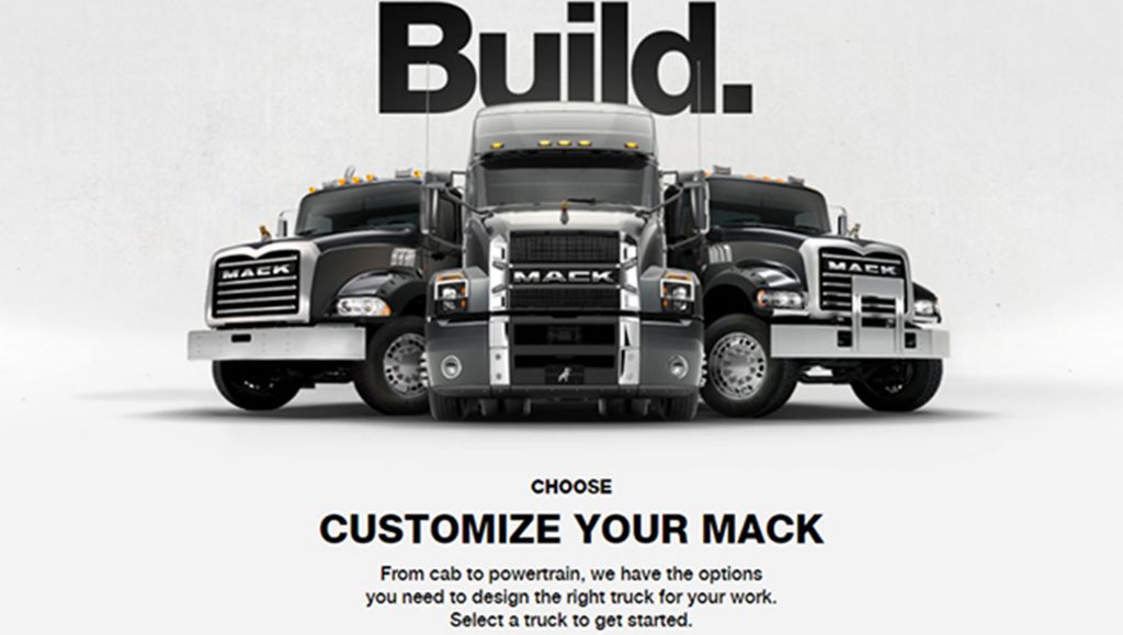 Mack Trucks Online Configurator Lets Customers Design Their Mack Anthem® Model