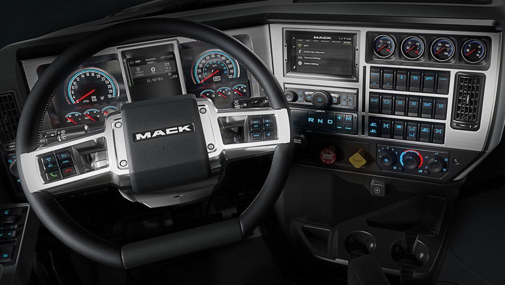 Mack Trucks Updates Mack® Pinnacle™, Granite® Models with New Driver-Focused Interiors