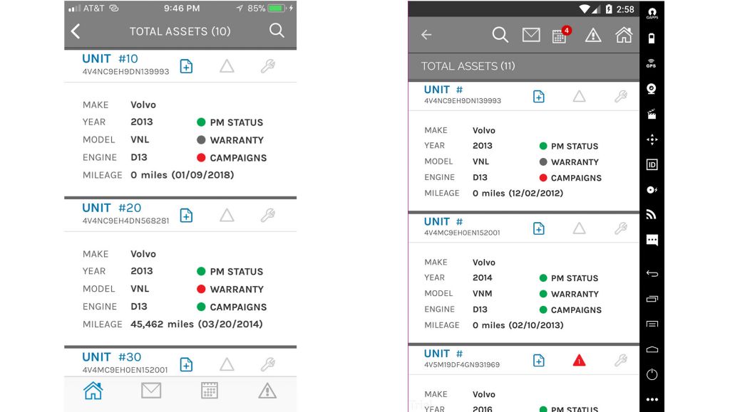 Volvo Trucks Introduces New Mobile App for ASIST Service Management Platform