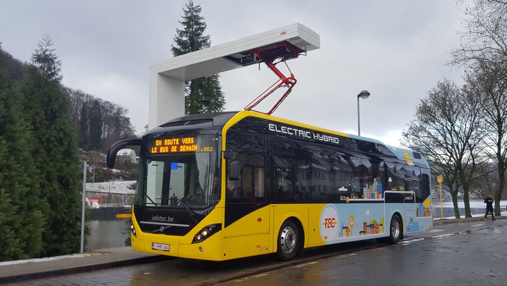 Volvo Bus a reçu une commande de 90 bus hybrides électriques de la Belgique