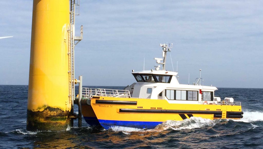 Volvo Penta Stakes Leadership Position in Wind Farm Support Vessels