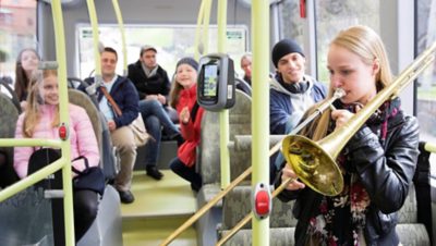 Erfolgreiches Jahr für den elektrifizierten Busverkehr auf Linie 55 in Göteborg