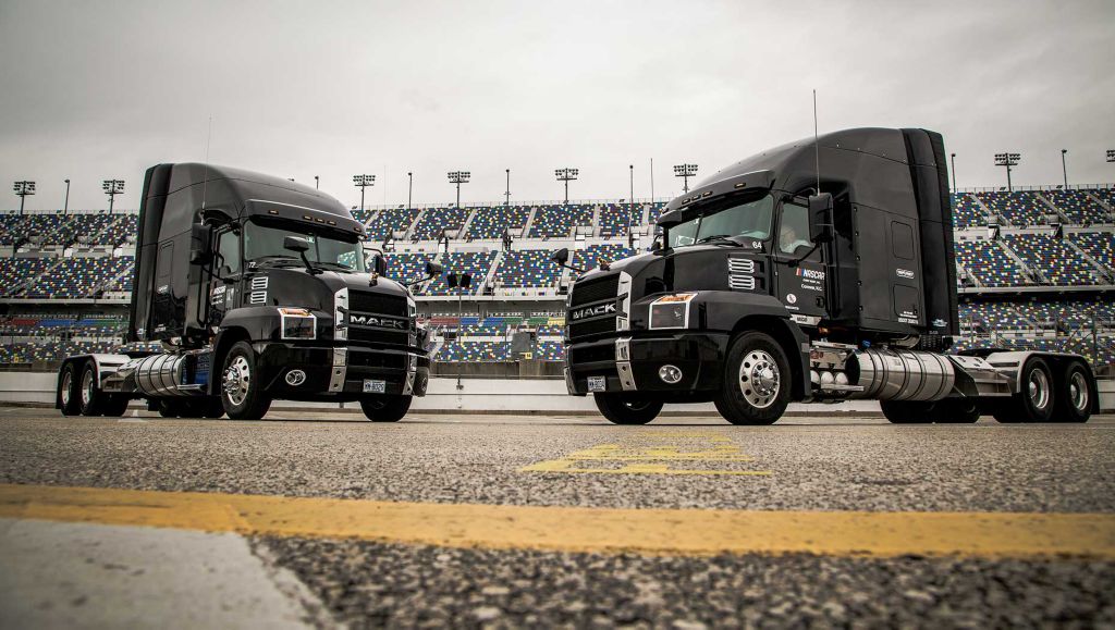 Mack Anthem® is Born Ready to Deliver  NASCAR’s 2018 Season