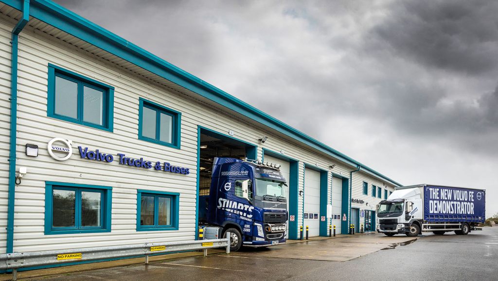 Stuarts Truck & Bus opens a new Volvo Truck and Bus Dealerpoint in Cornwall