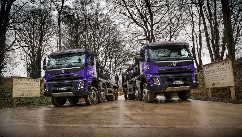 Volvo FMX-420 8x4 rigid tippers