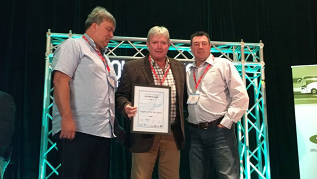 2015 a strong year for Volvo Bus Australia - Supplier of the Year Award