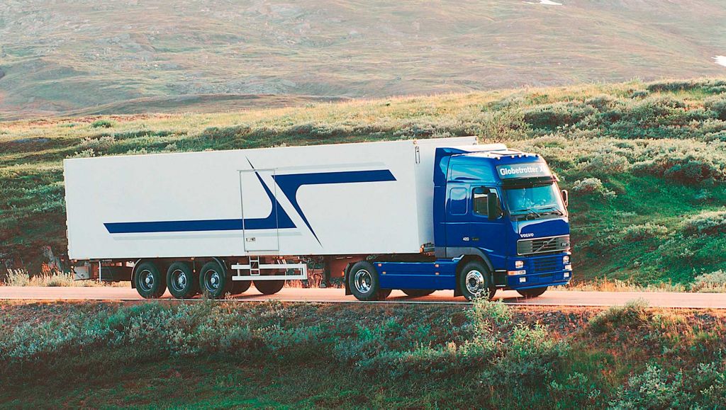 Volvo FH-serien som lanserades för precis 25 år sedan