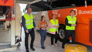 TAFE - Mitch Peden announces electric vehicle training with Minister Lee