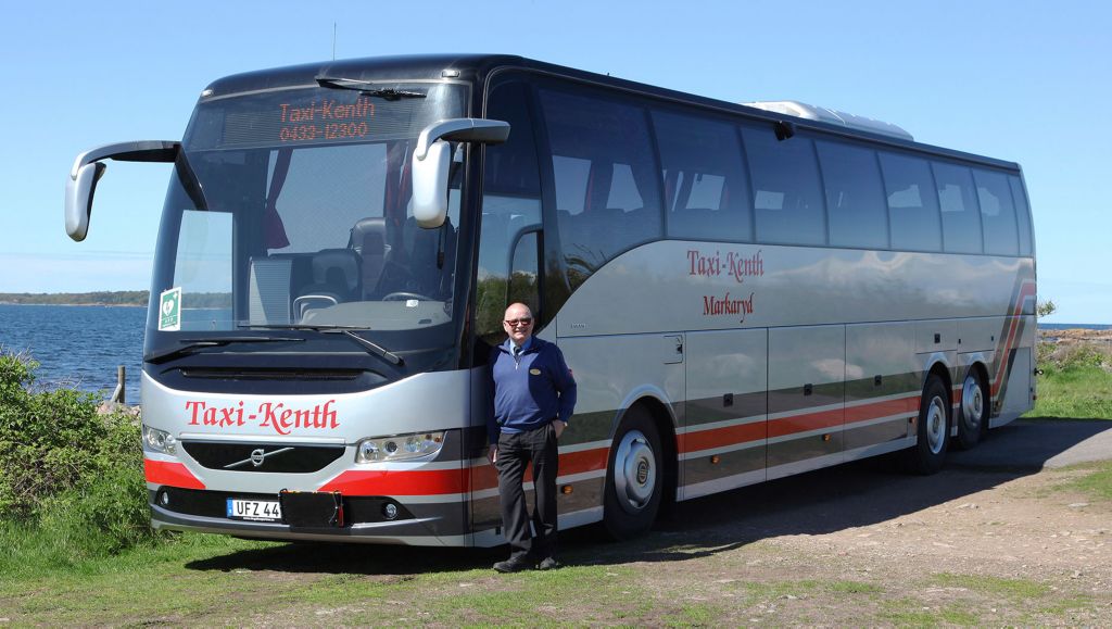 Taxi-Kenth utökar med två nya Volvo 9500