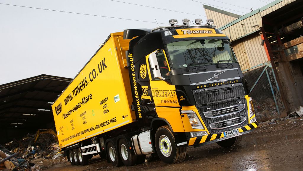 New Volvo FH13 540 6x4 tractor unit.