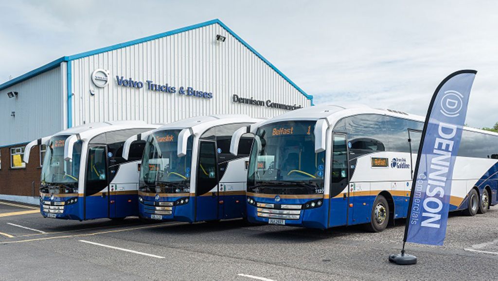 Volvo B11R coaches