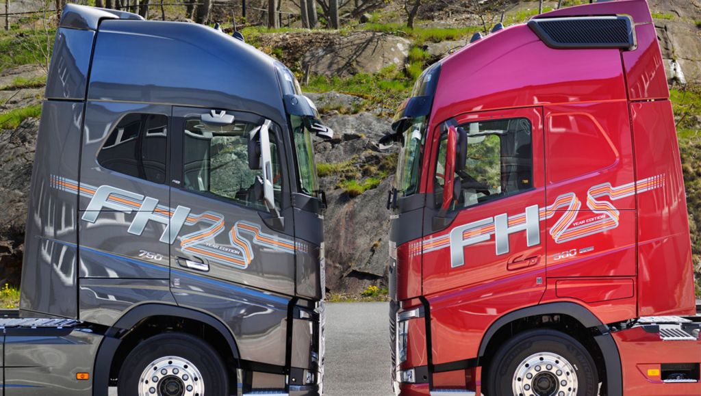 Jubileumsutgåva av Volvo FH - en hyllning till en 25-årig ikon