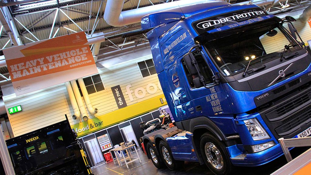 Volvo Trucks at WorldSkills UK Heavy Vehicle Technicians Competition