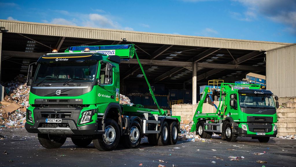 Volvo FMX and FE skip loaders and rollonoffs