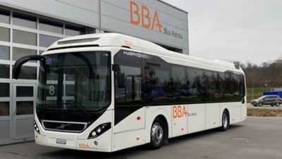 Volvo 7700 Hybrid, 12m – 14ème bus pour Bus Betriebe Aarau (BBA) Merci de votre confiance et bonne route!