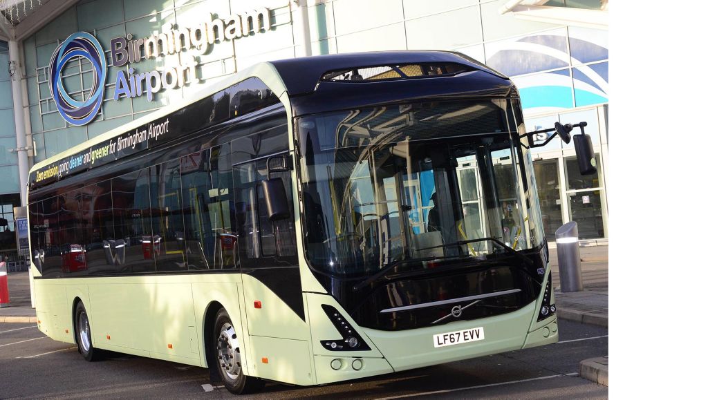 Volvo 7900 Electric Birmingham Airport