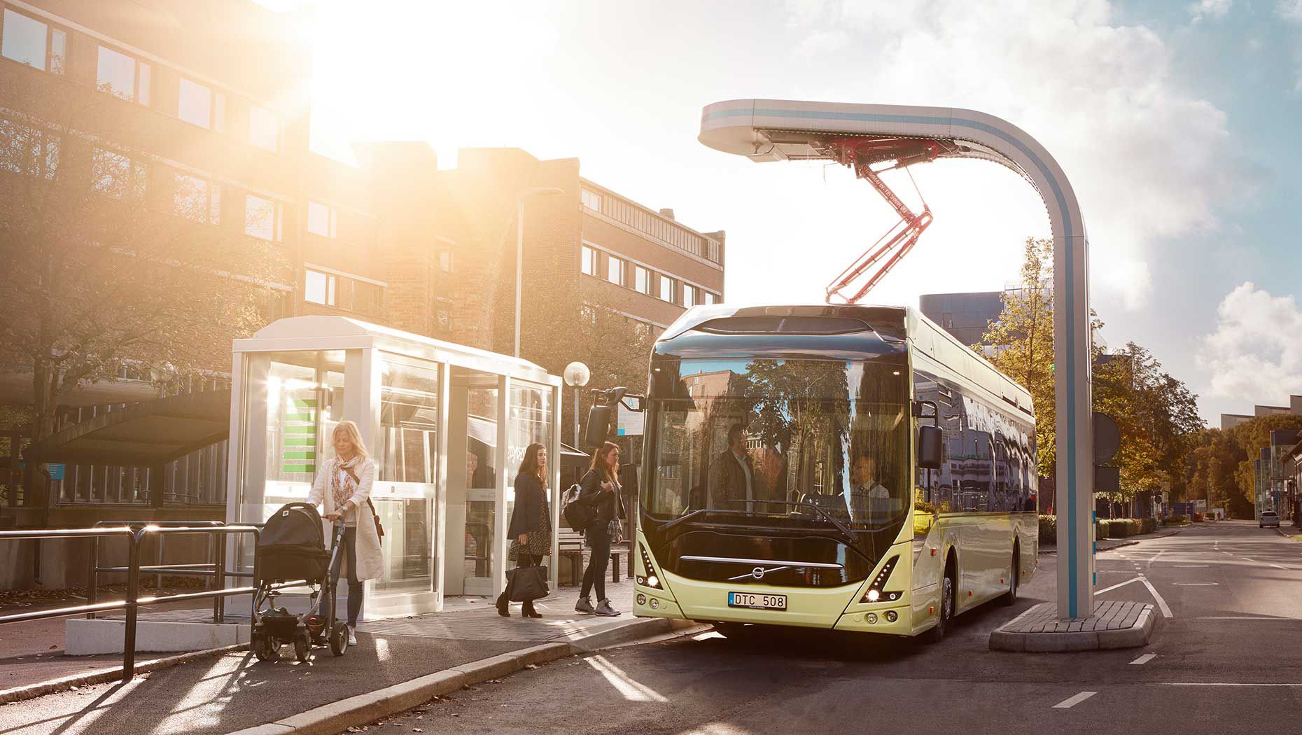 Volvo 7900 Electric Charging