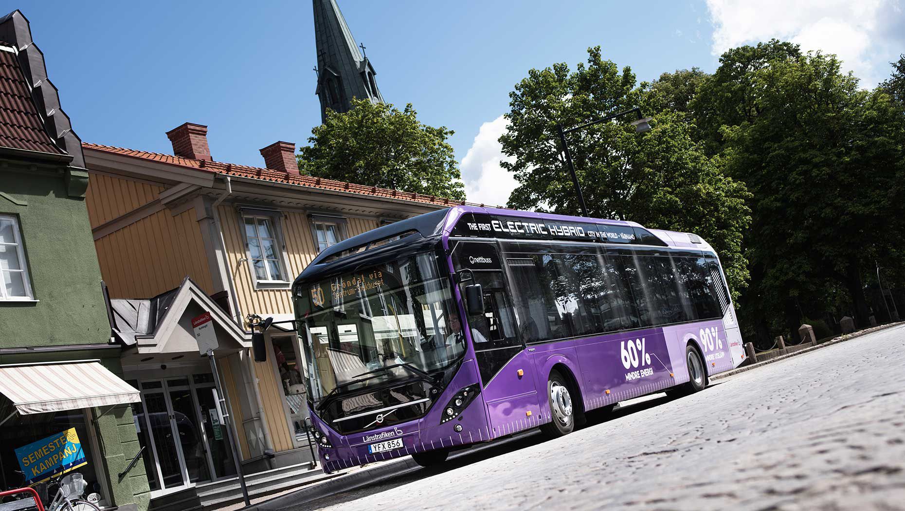 Electrically powered buses 