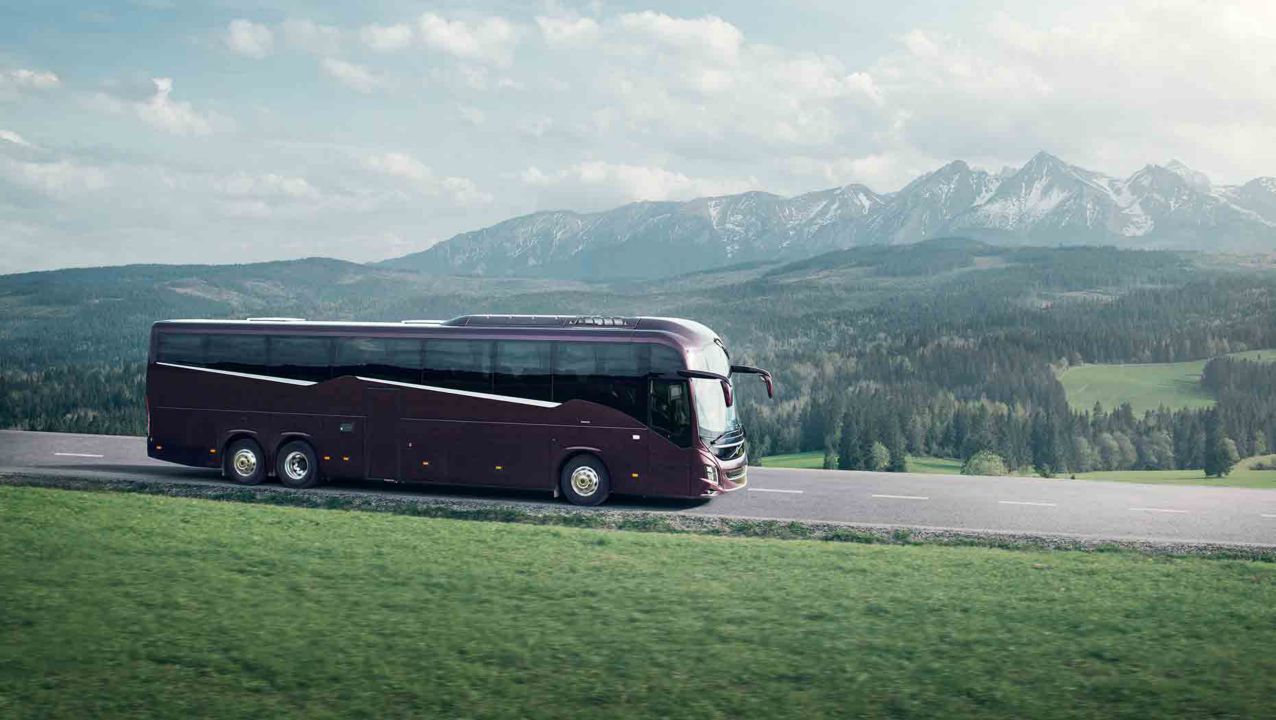 Volvos nya långfärdsbussar vinner pris i Spanien