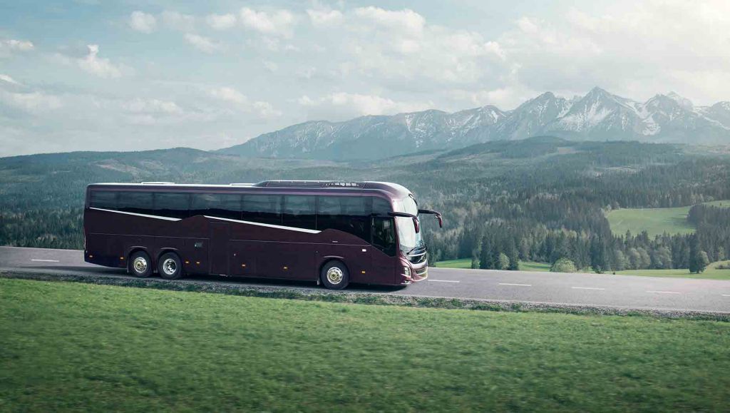 Volvos nya långfärdsbussar vinner pris i Spanien