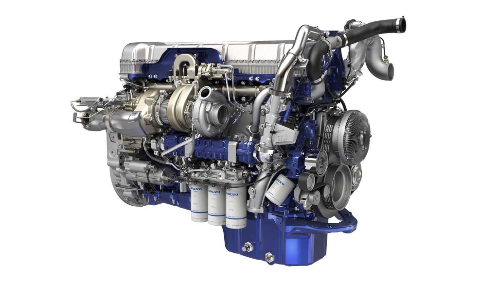 Volvo D13 Turbo Compound Engine Powers