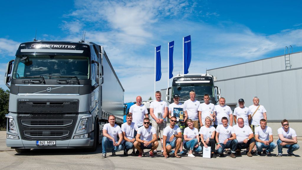 Augustil, krooniti Volvo Trucks Driver Challenge 2018 