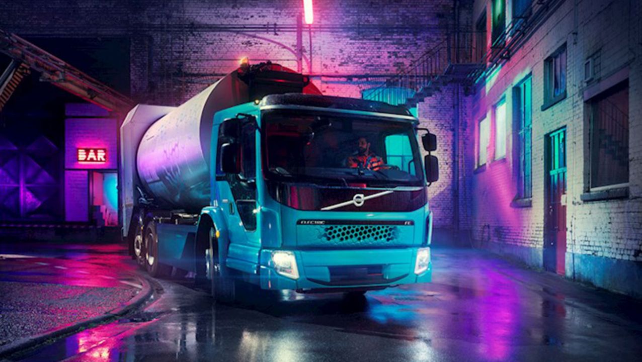The Volvo FE Electric Truck