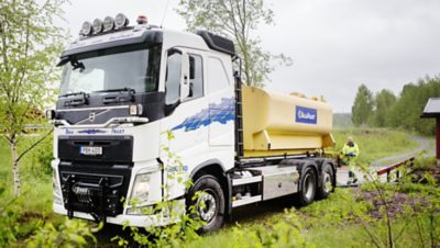 Nyckelfärdig Volvo FH lastväxlare