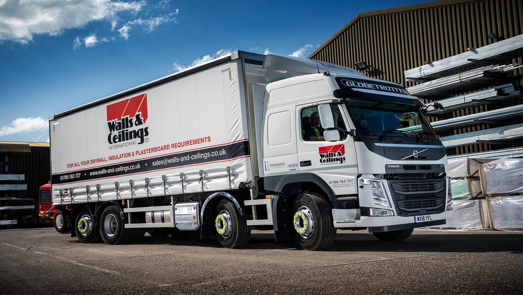 Walls & Ceilings International Ltd has added a new Volvo FM 