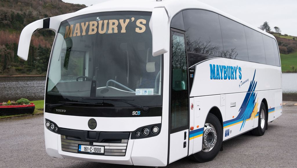 Maybury’s Coaches chooses Volvo B8R SC5