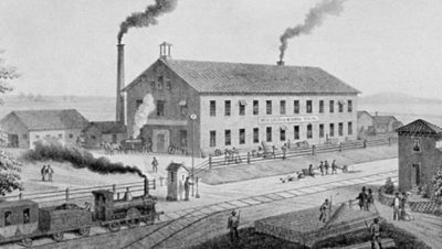 La fábrica de Volvo Penta desde 1868
