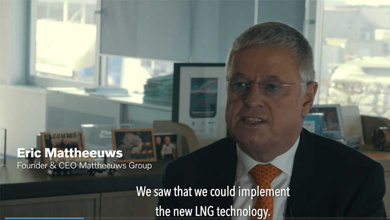 Hoe kun je een economisch en ecologisch model met LNG opbouwen? Eric Mattheeuws legt uit.