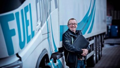 Willem-Jan Majoor traint al bijna 30 jaar vrachtwagenchauffeurs.
