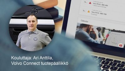 Volvo Connect -tuotepäällikkö Ari Anttila