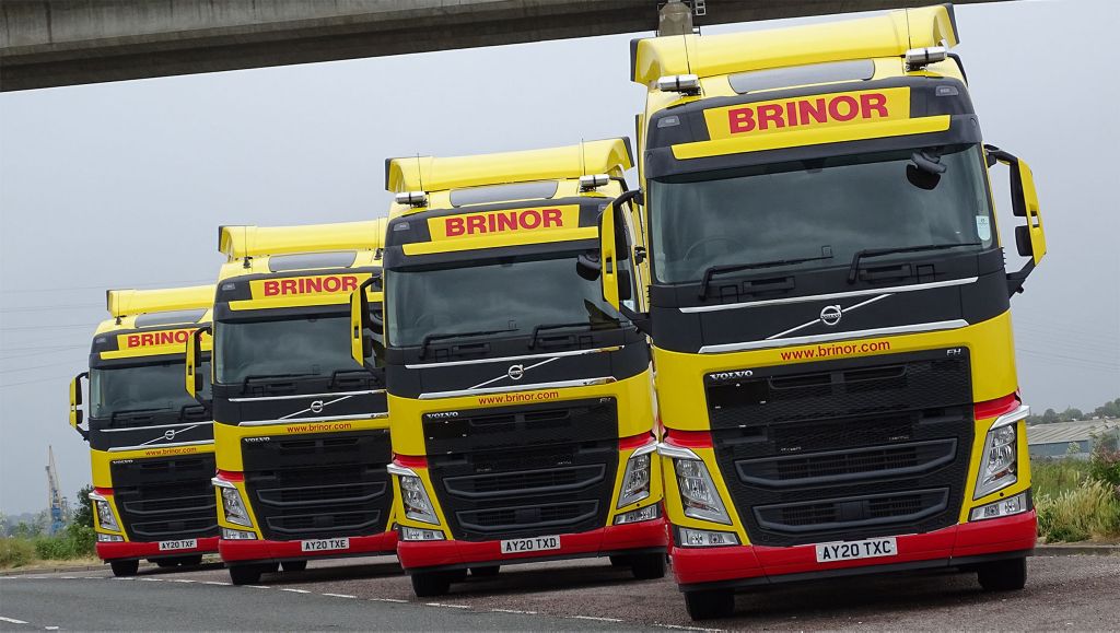 Four new Volvo FH trucks help Brinor International Shipping and Forwarding freshen up its fleet