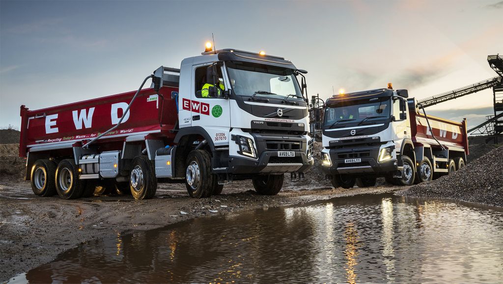 EWD Recyclingplaces confidence in Volvo FMX eight-wheelers