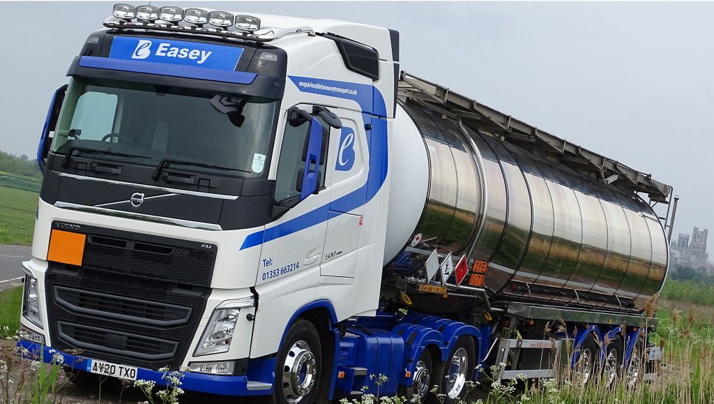 Brian Easey Transport has taken delivery of a new Volvo FH with I-Save